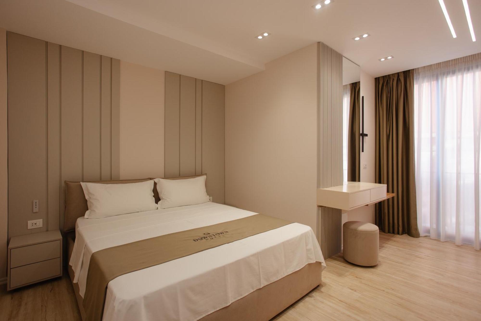Downtown Hotel Shkodra Exterior foto
