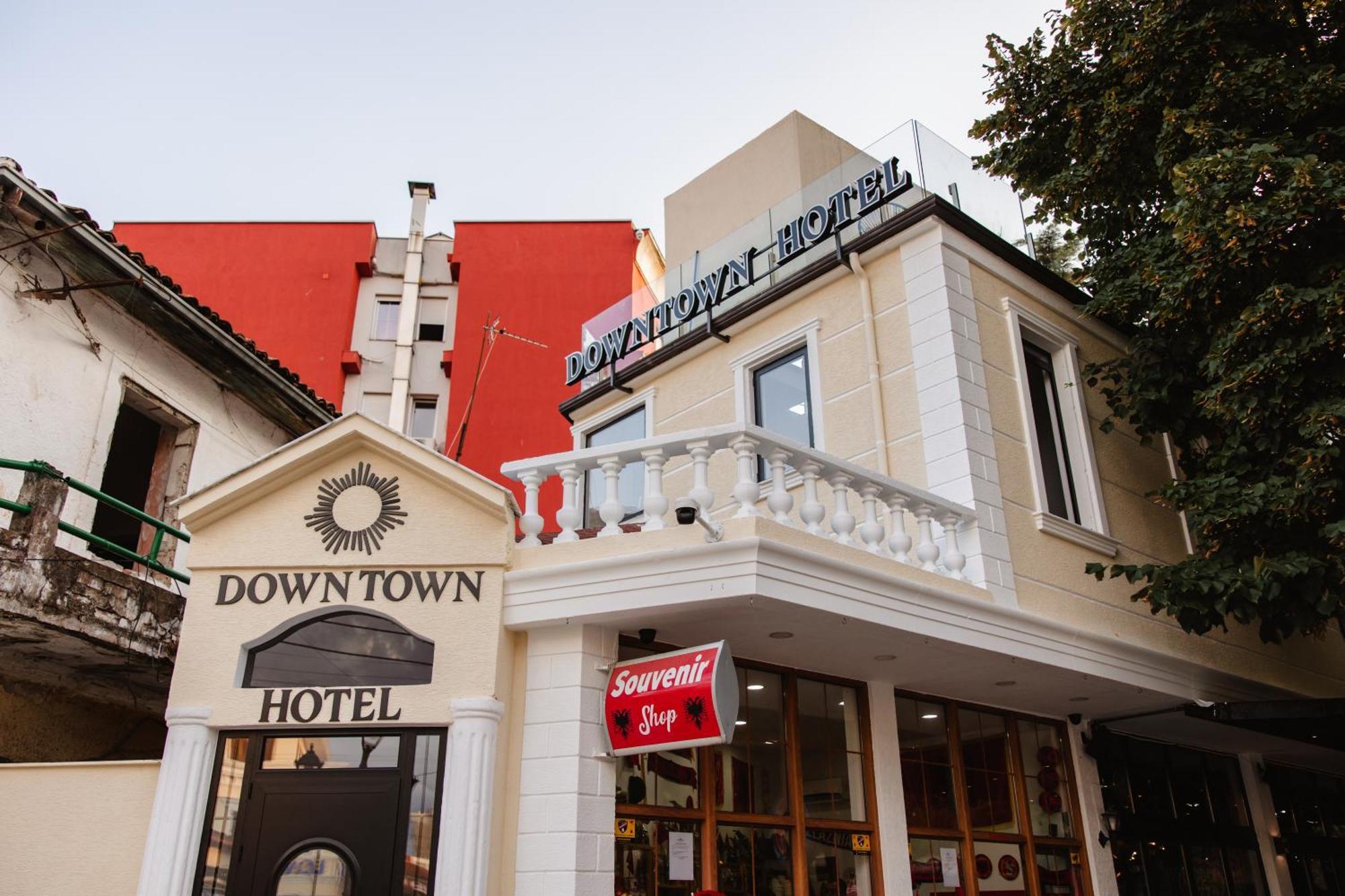 Downtown Hotel Shkodra Exterior foto
