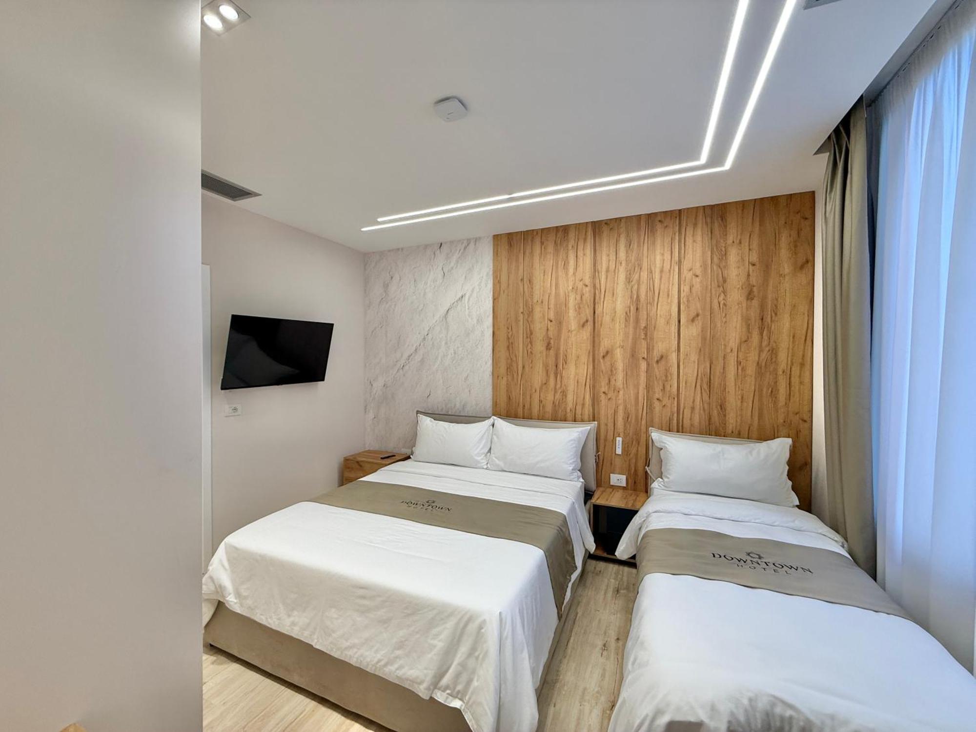 Downtown Hotel Shkodra Exterior foto